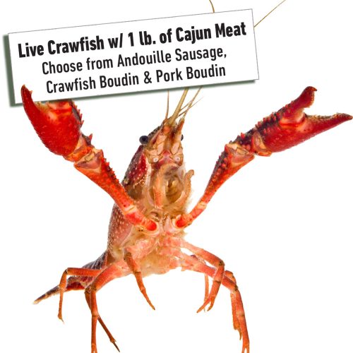crawfish with meat
